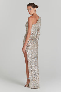 Adriana Metallic Dress