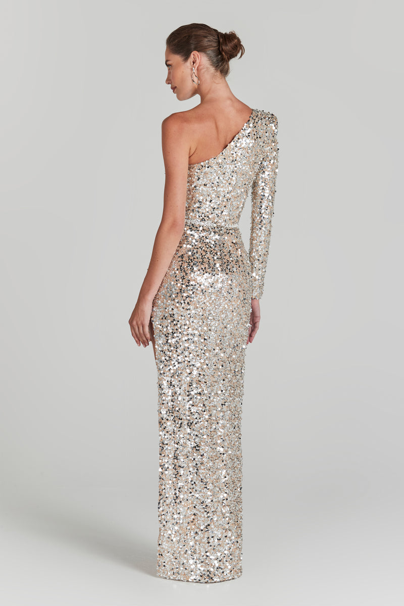 Adriana Metallic Dress