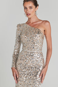 Adriana Metallic Dress