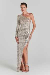 Adriana Metallic Dress