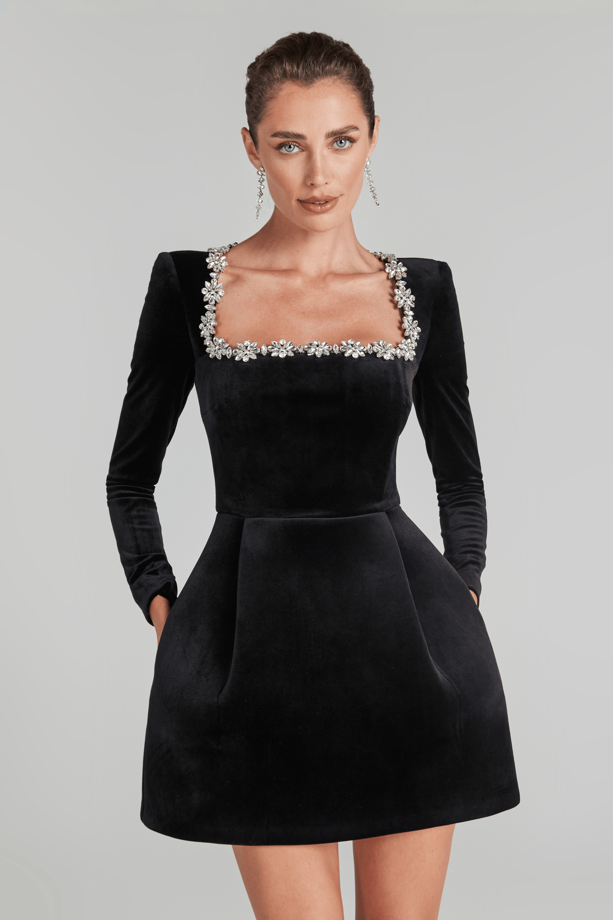 NADINE MERABI Dresses Kimberly Black Dress