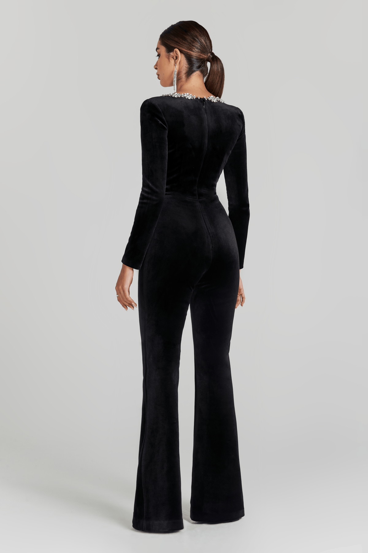 NADINE MERABI Jumpsuits Kimberly Black Jumpsuit