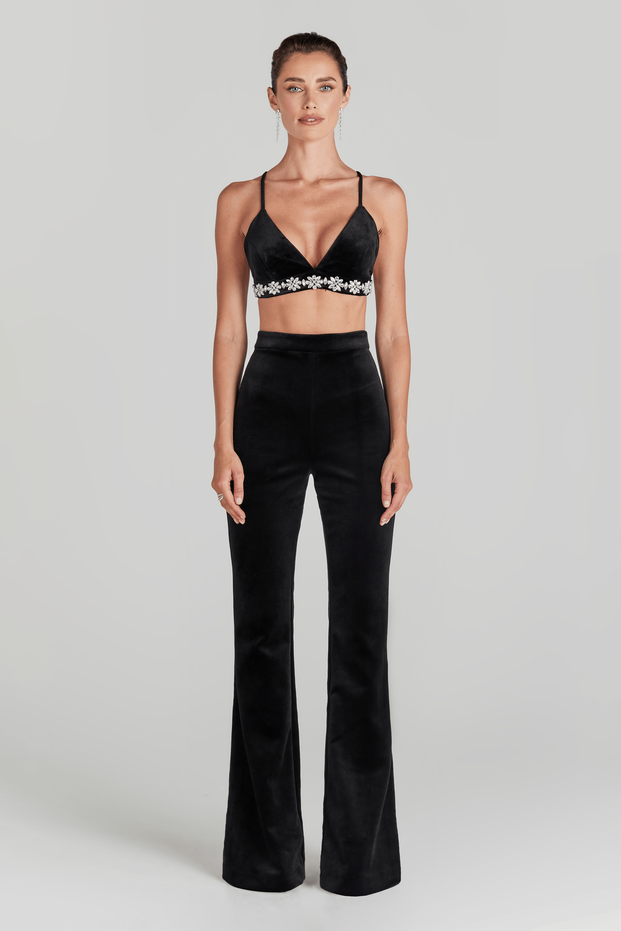 NADINE MERABI Trousers Davina Black Trousers