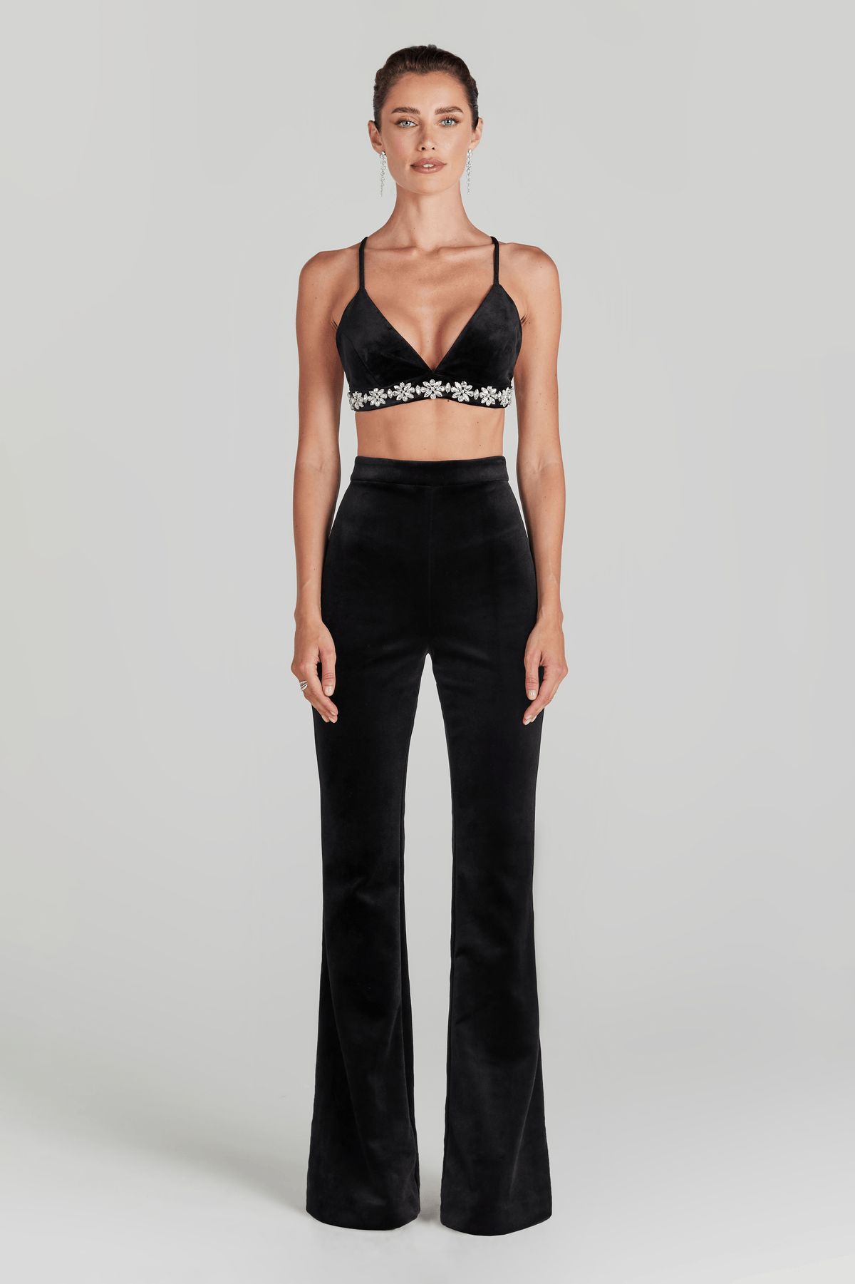 NADINE MERABI Trousers Davina Black Trousers
