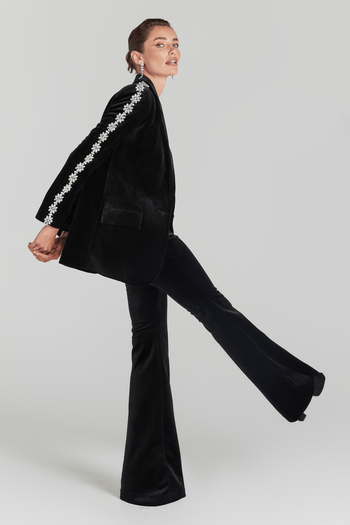 NADINE MERABI Trousers Davina Black Trousers
