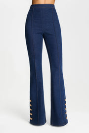 TROUSER Trousers KENDRA DARK DENIM TROUSERS