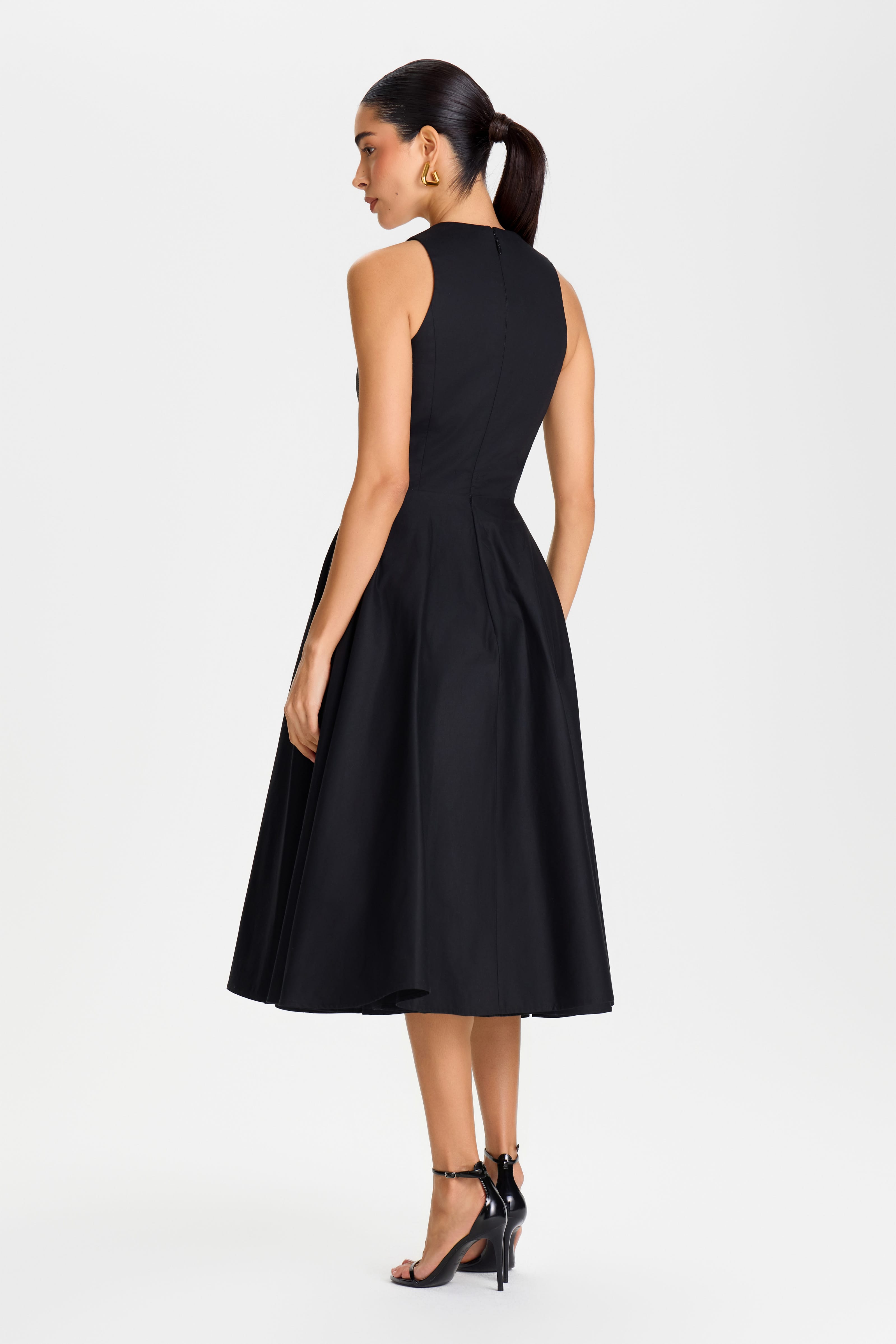Annabelle Black Dress | NADINE MERABI