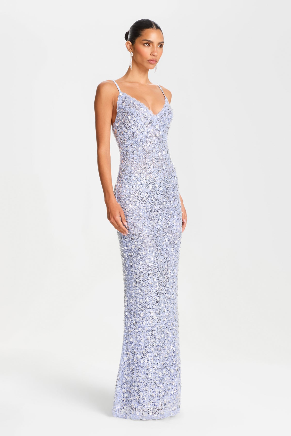 MAXI Dresses ARIANA LILAC DRESS