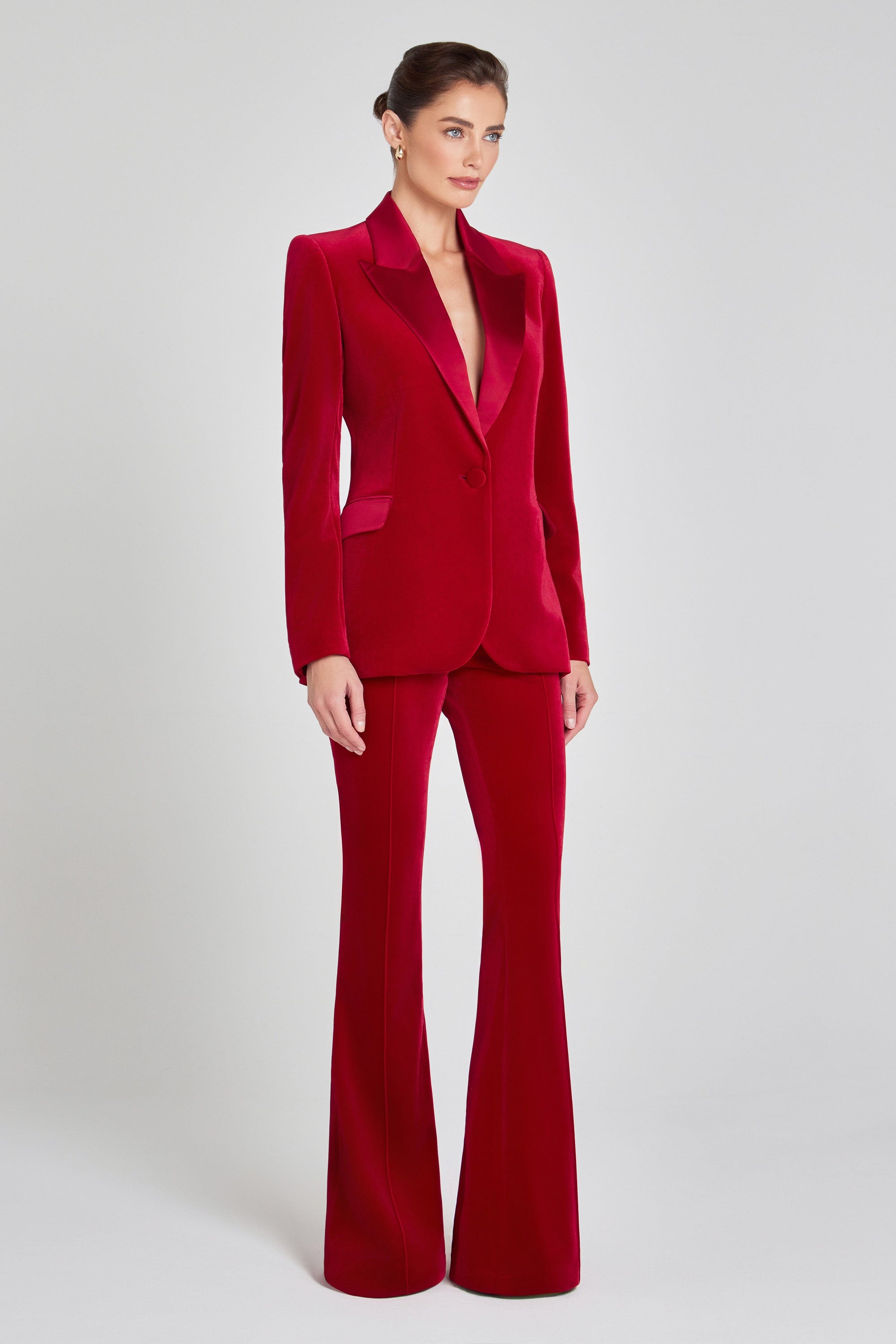 NADINE MERABI Trousers Beatrice Red Trousers