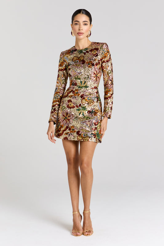 Camille Gold Dress