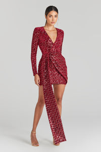 Chrissy Red Dress