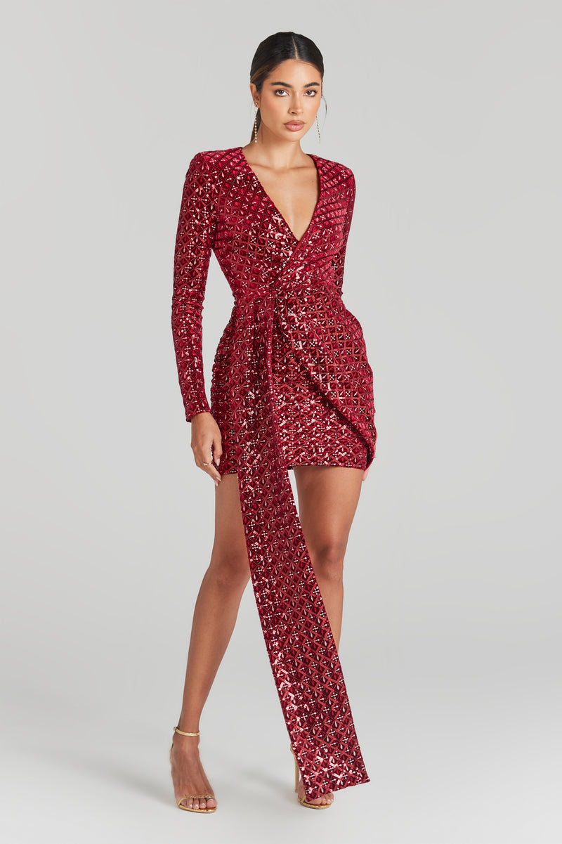 Chrissy Red Dress