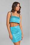 Cleo Aqua Top