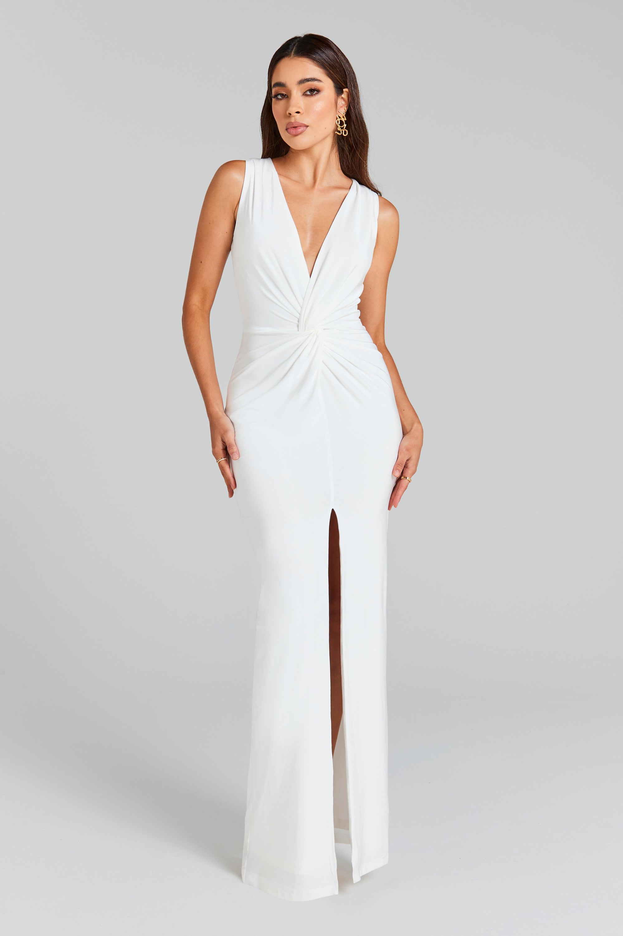 Kate White Dress | Dresses | NADINE MERABI