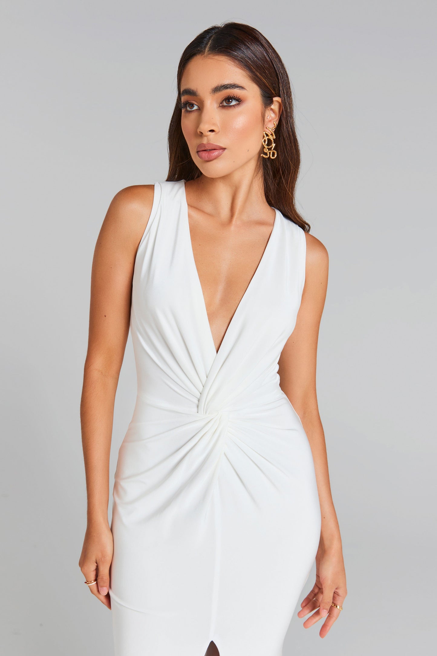 NADINE MERABI Dresses Kate White Dress