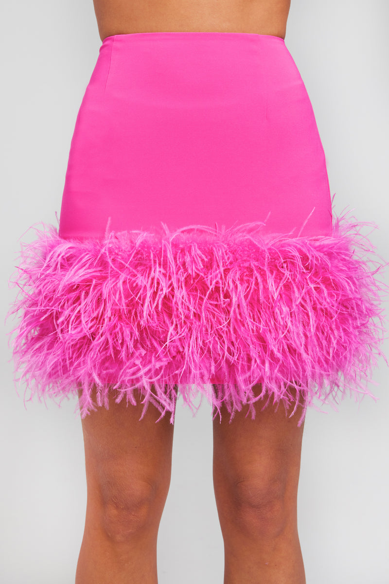 Mia Pink Skirt | Skirts | NADINE MERABI
