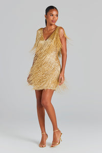 Sadie Gold Dress