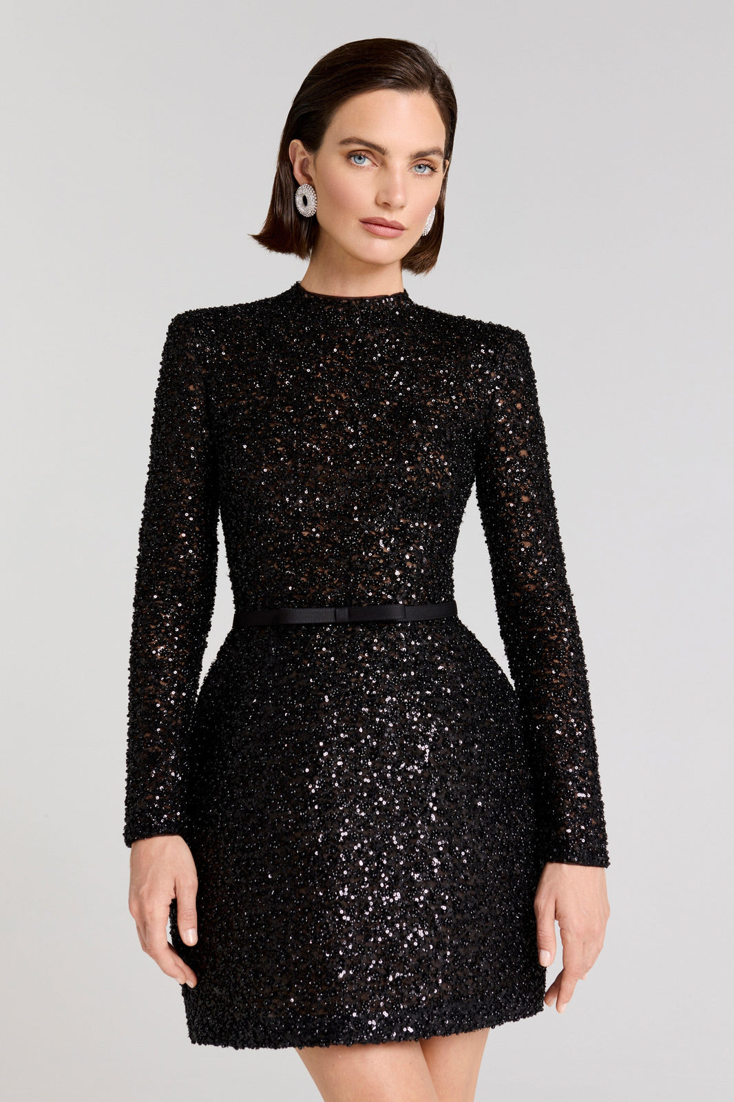 NADINE MERABI Dresses Edie Black Dress