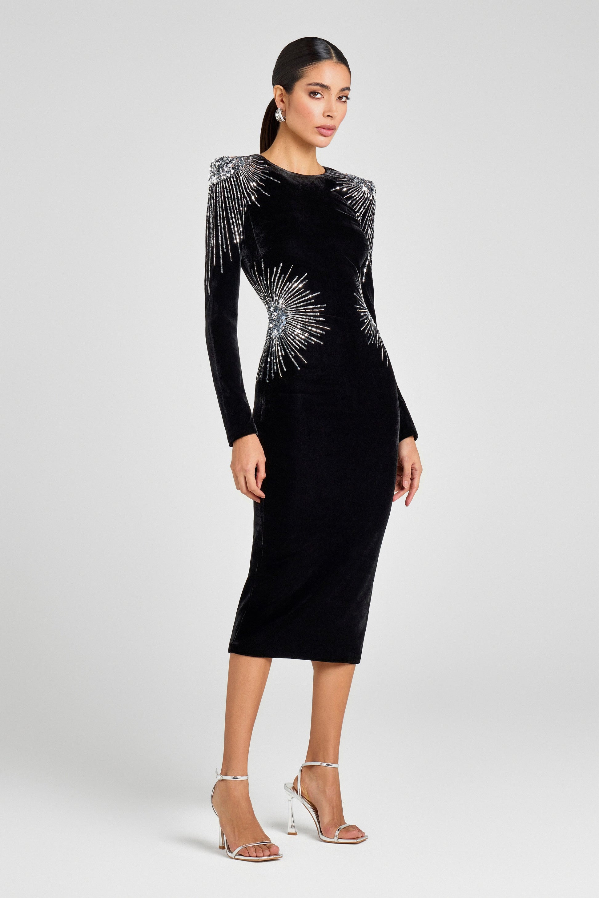 MIDI Dresses Ellie Black Dress