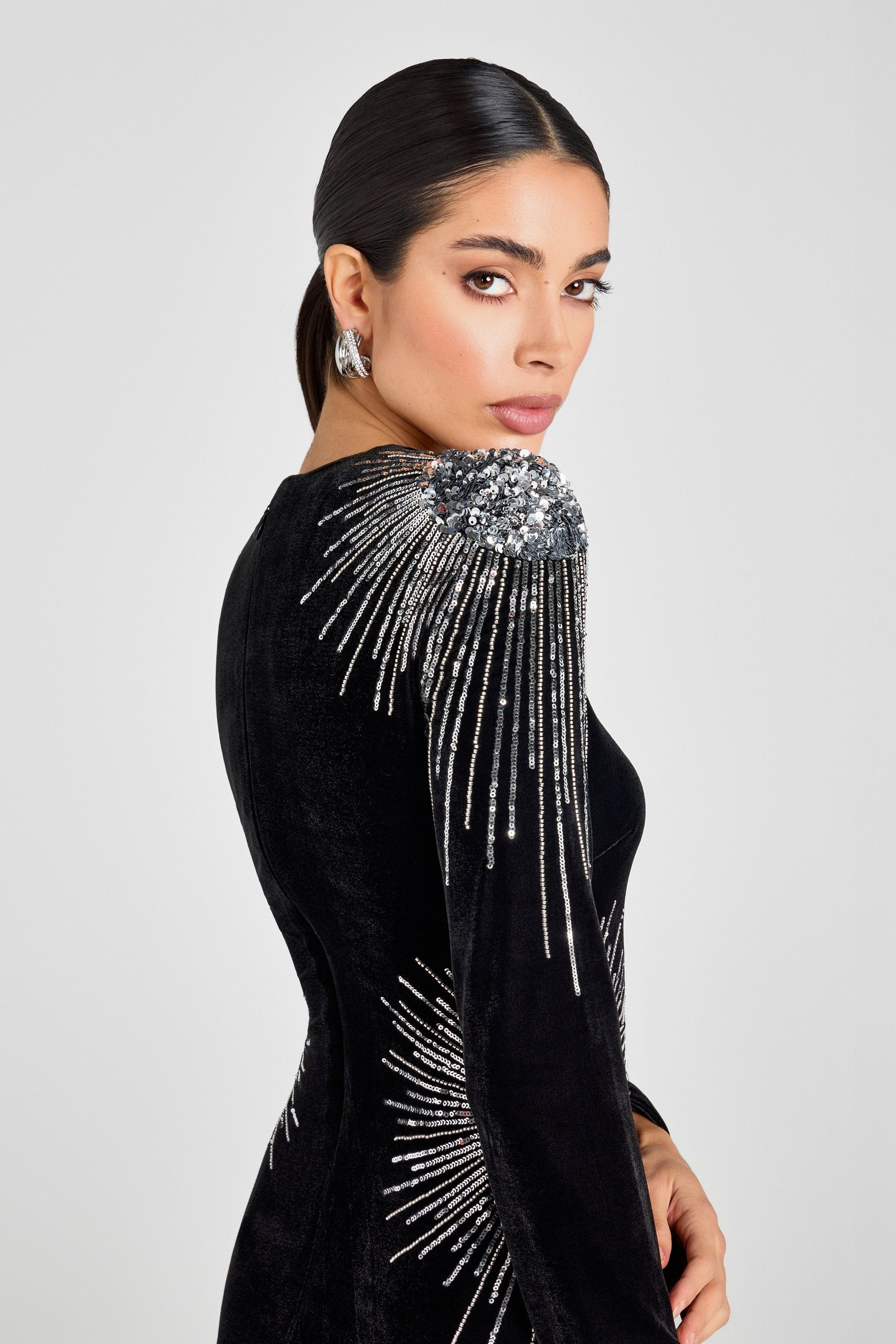 MIDI Dresses Ellie Black Dress