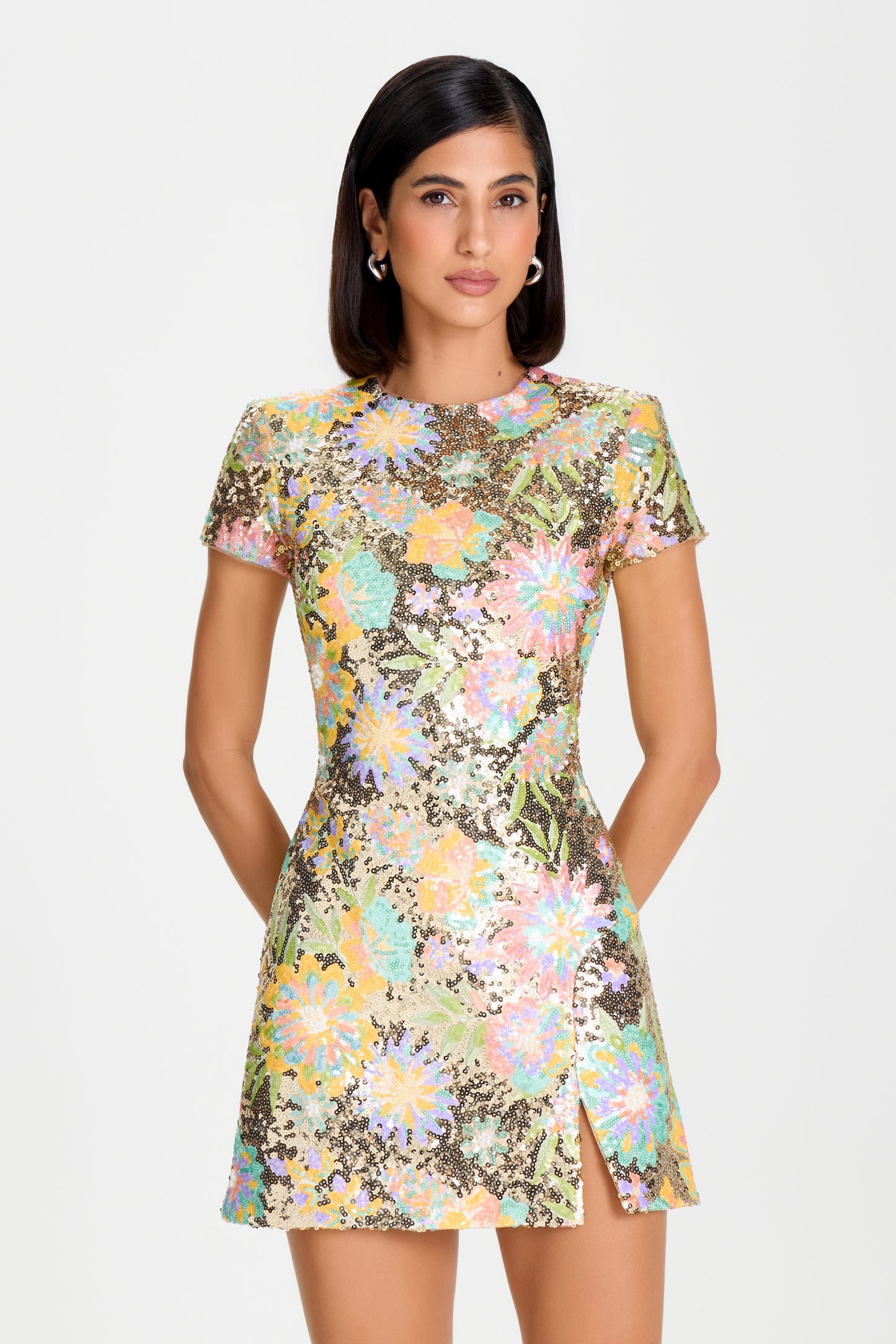 EVERLY FLORAL DRESS