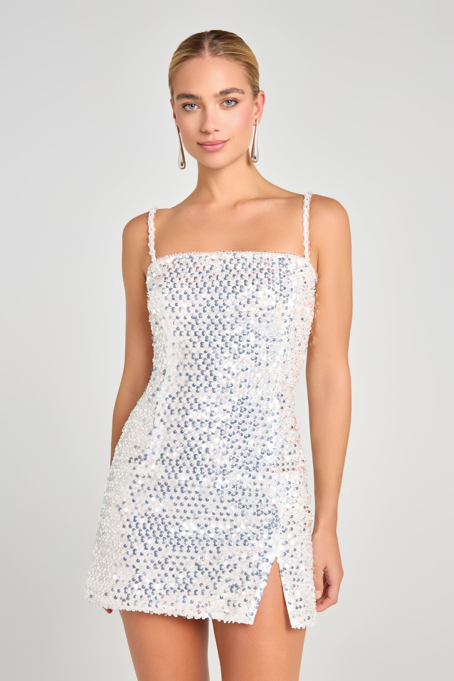 Gigi Silver Dress