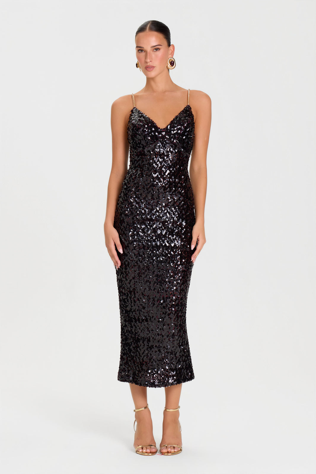 MAXI Dresses Gina Burgundy Dress