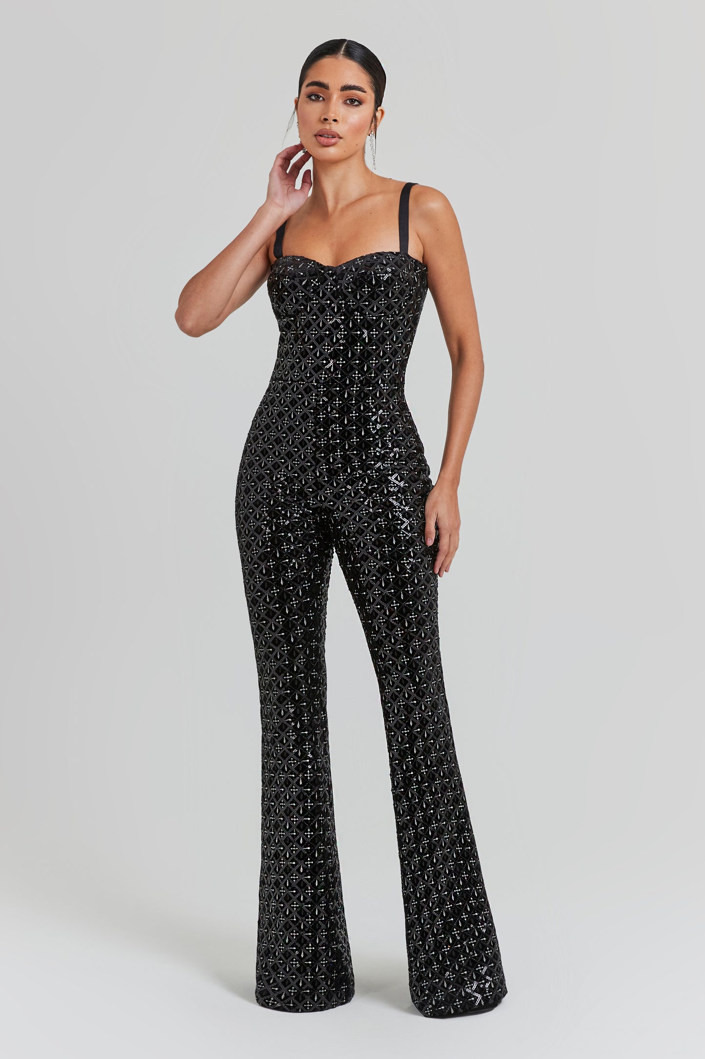 Hailey Black Jumpsuit