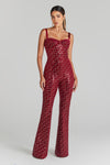Hailey Red Jumpsuit