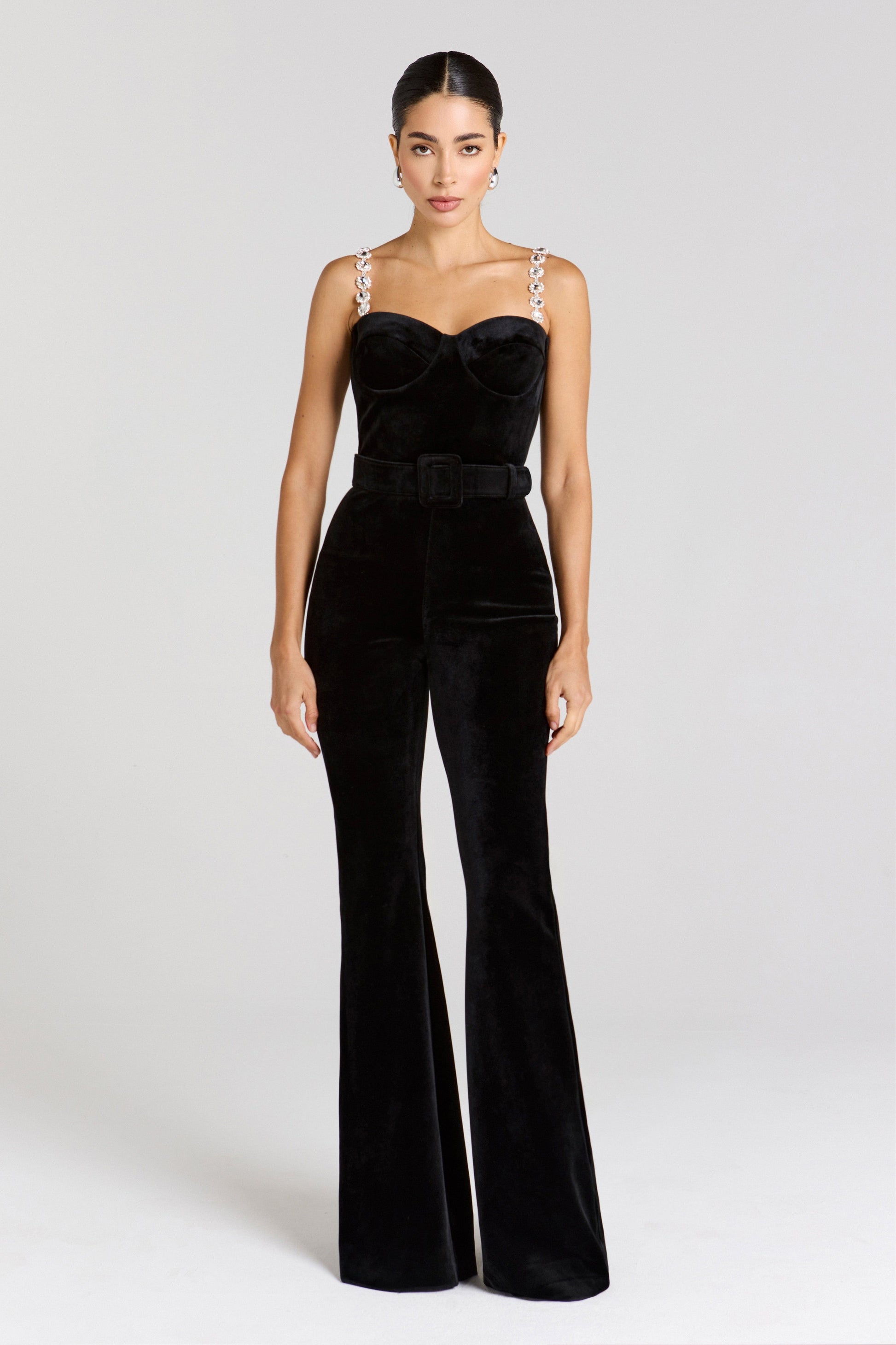 NADINE MERABI Jumpsuits Harley Black Jumpsuit