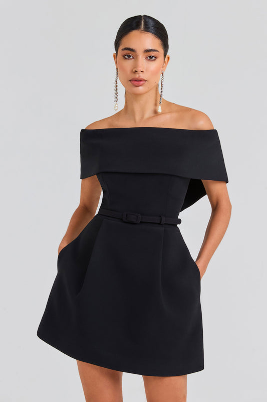 Black Wedding Guest Dresses | NADINE MERABI Black Wedding Guest Dresses | NADINE MERABI