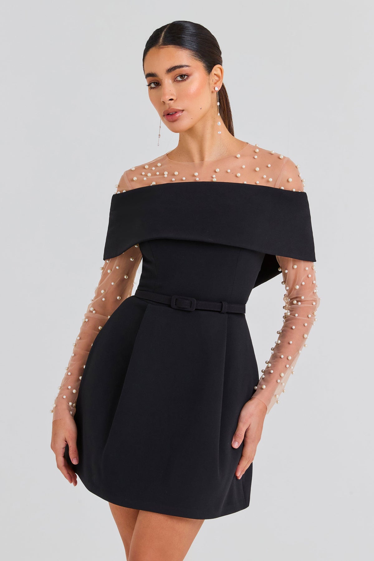 NADINE MERABI Dresses Harper Black Dress