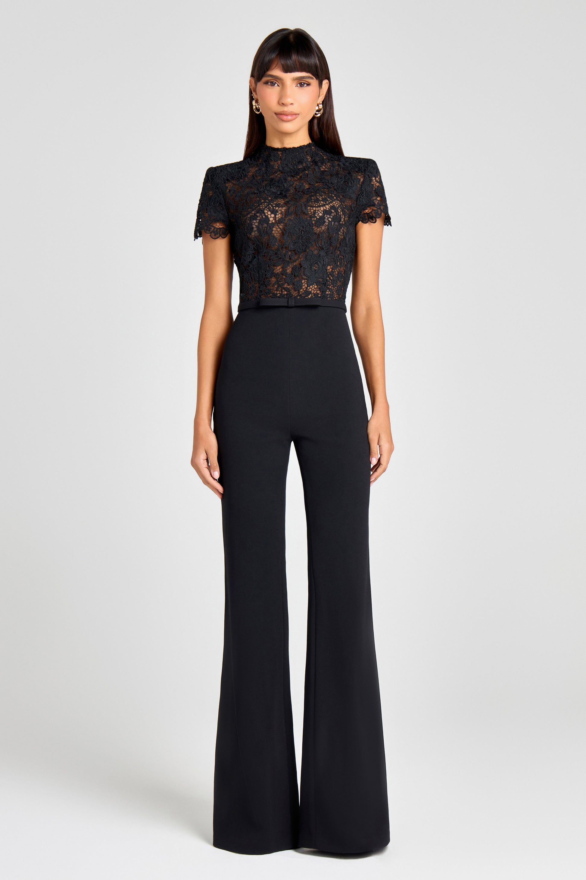 Hattie Black Jumpsuit NADINE MERABI - Main Image