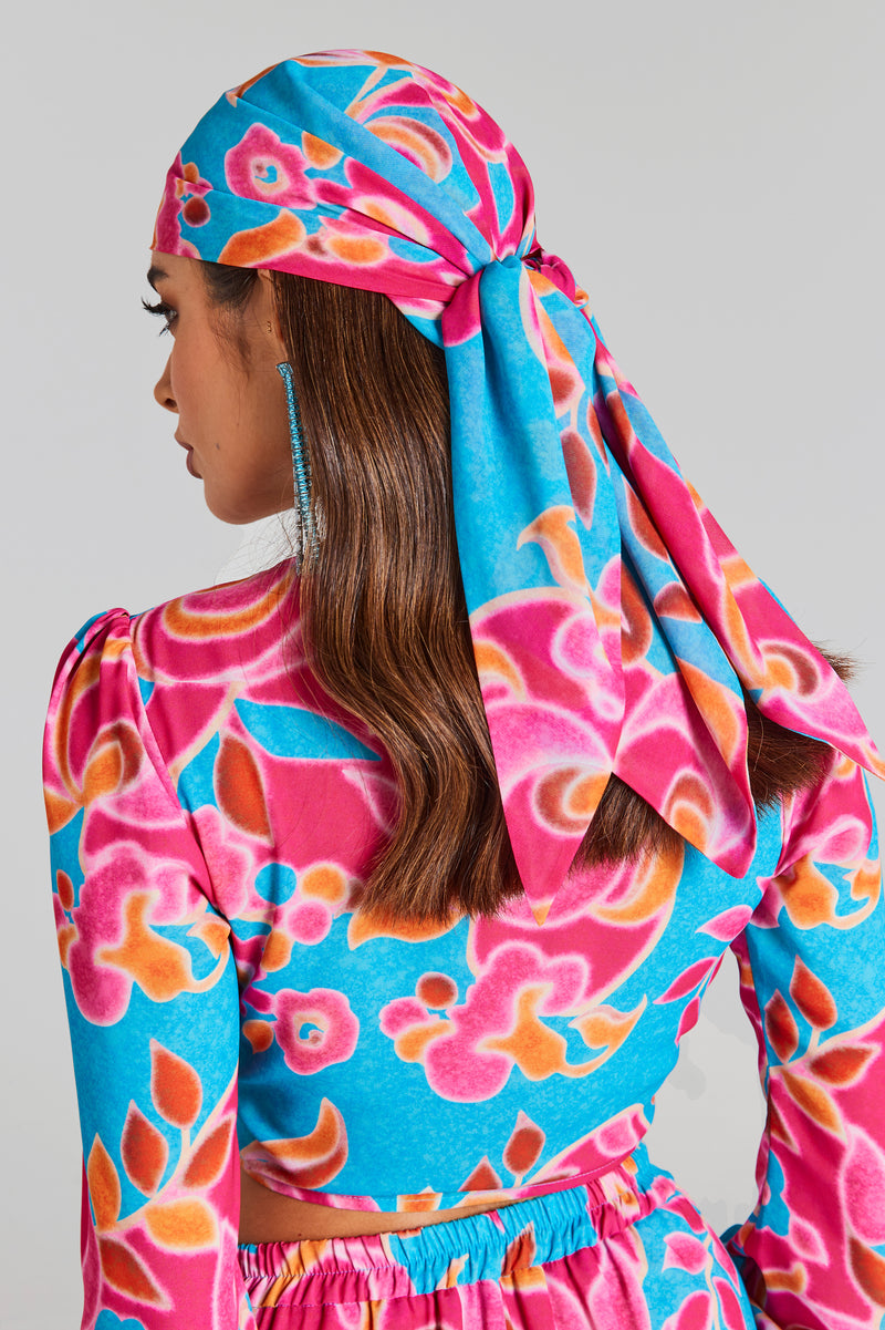 Floral Headscarf