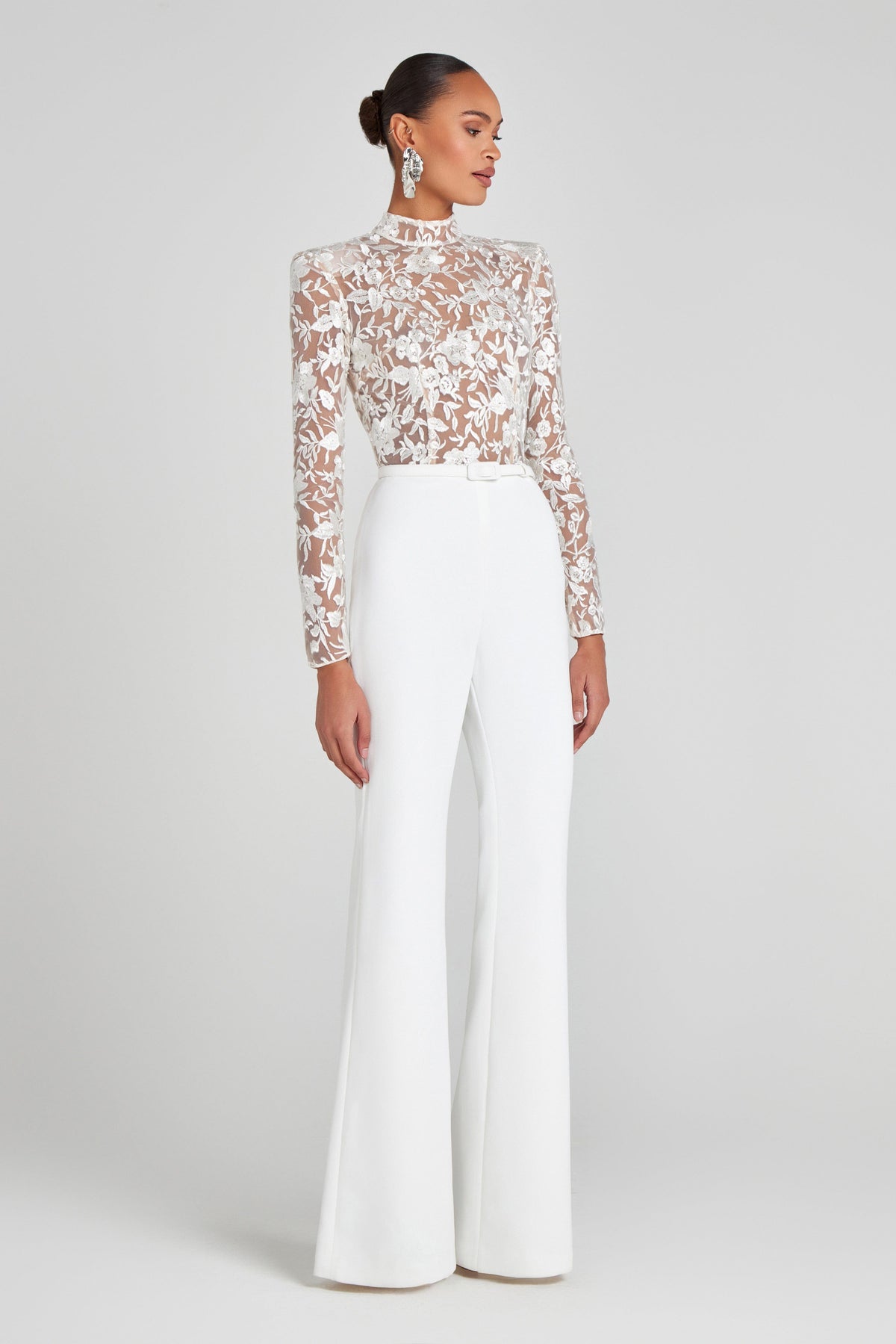 NADINE MERABI Jumpsuits Joanna White Jumpsuit