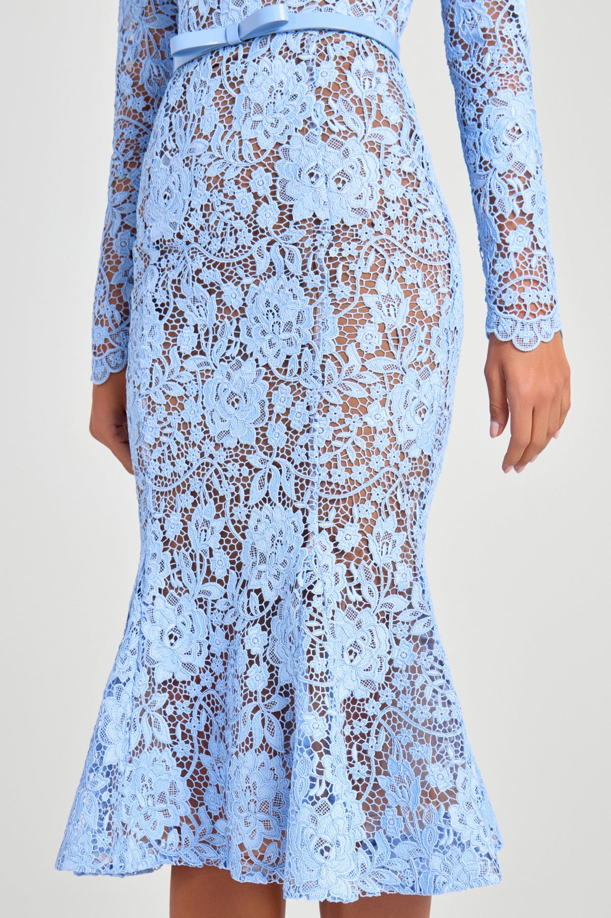 NADINE MERABI Dresses Juliette Blue Dress