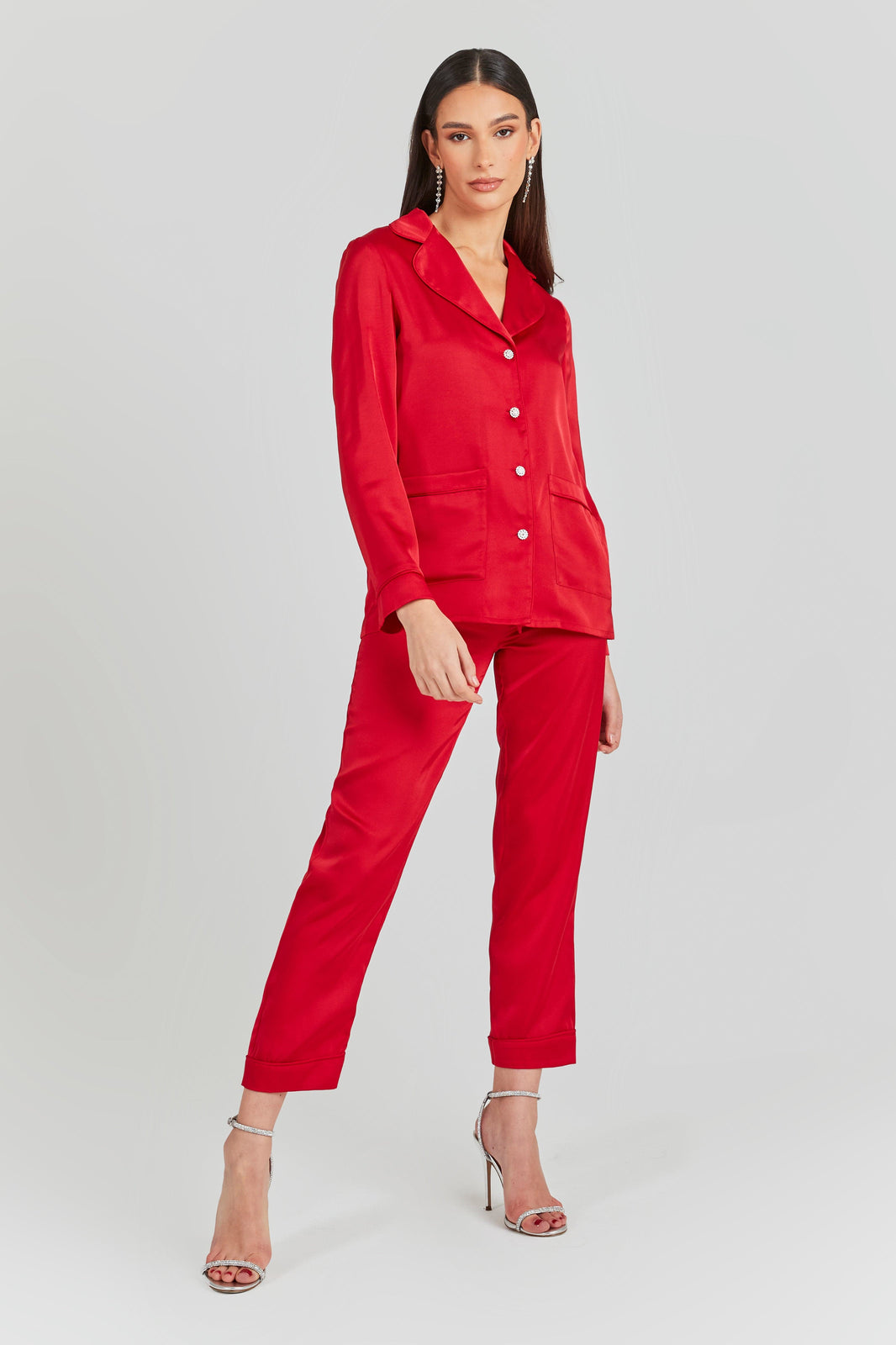 Luxury Women’s Satin Pyjamas | NADINE MERABI