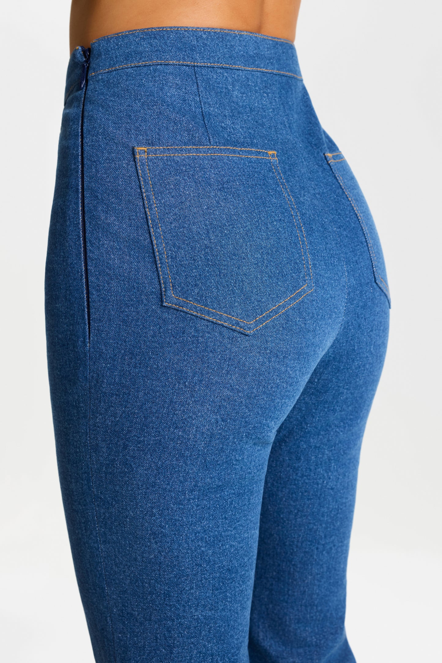 KENDRA LIGHT DENIM TROUSERS