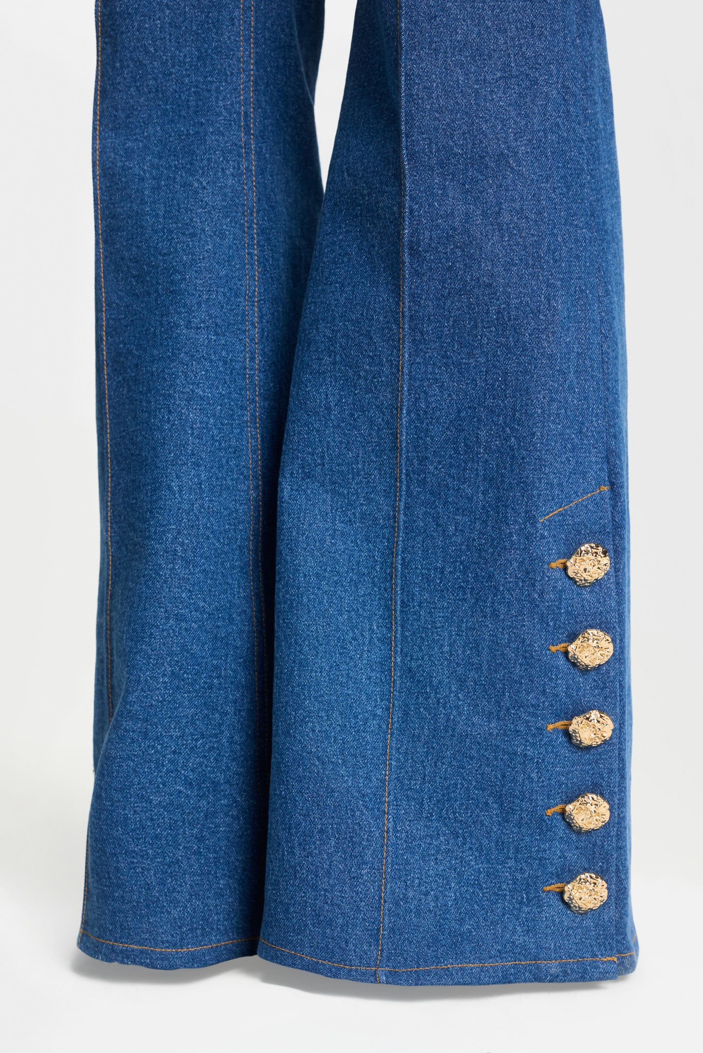 KENDRA LIGHT DENIM TROUSERS