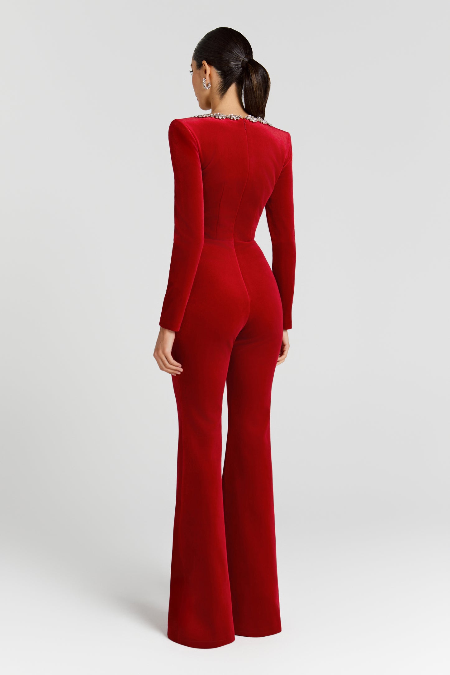 Kimberly Red Jumpsuit