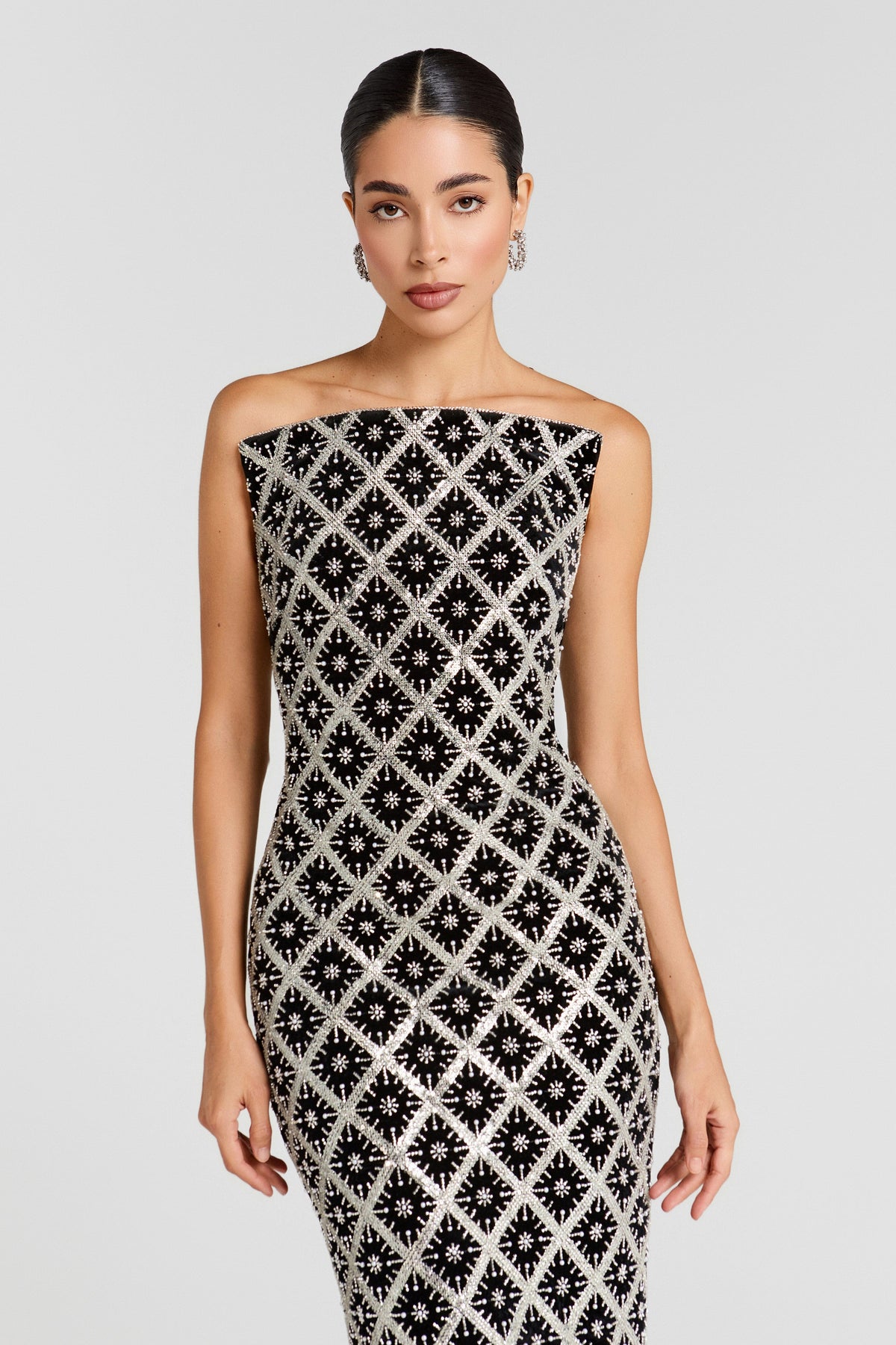 NADINE MERABI Dresses Larissa Black Dress
