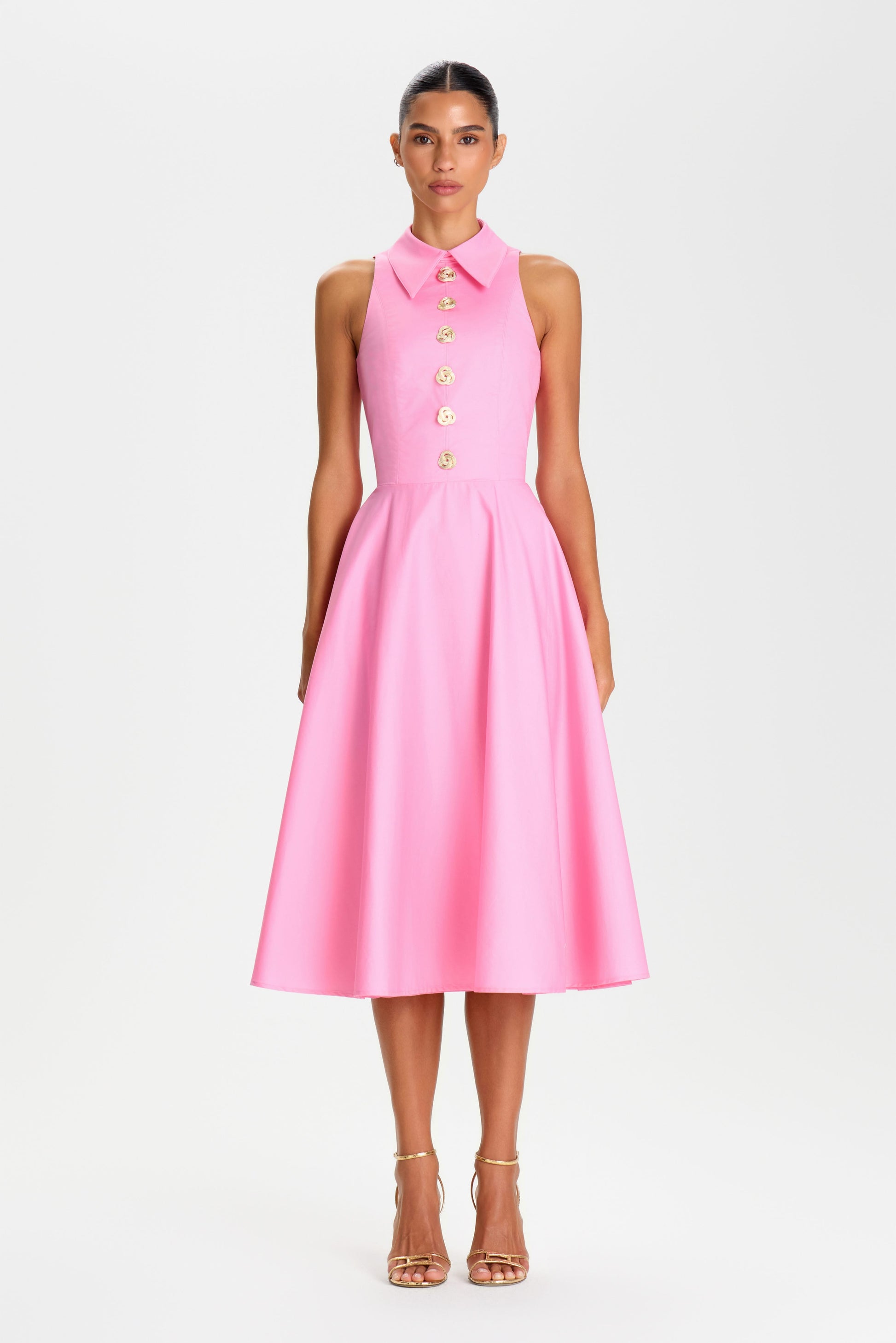 MIDI Dresses Laura Pink Dress