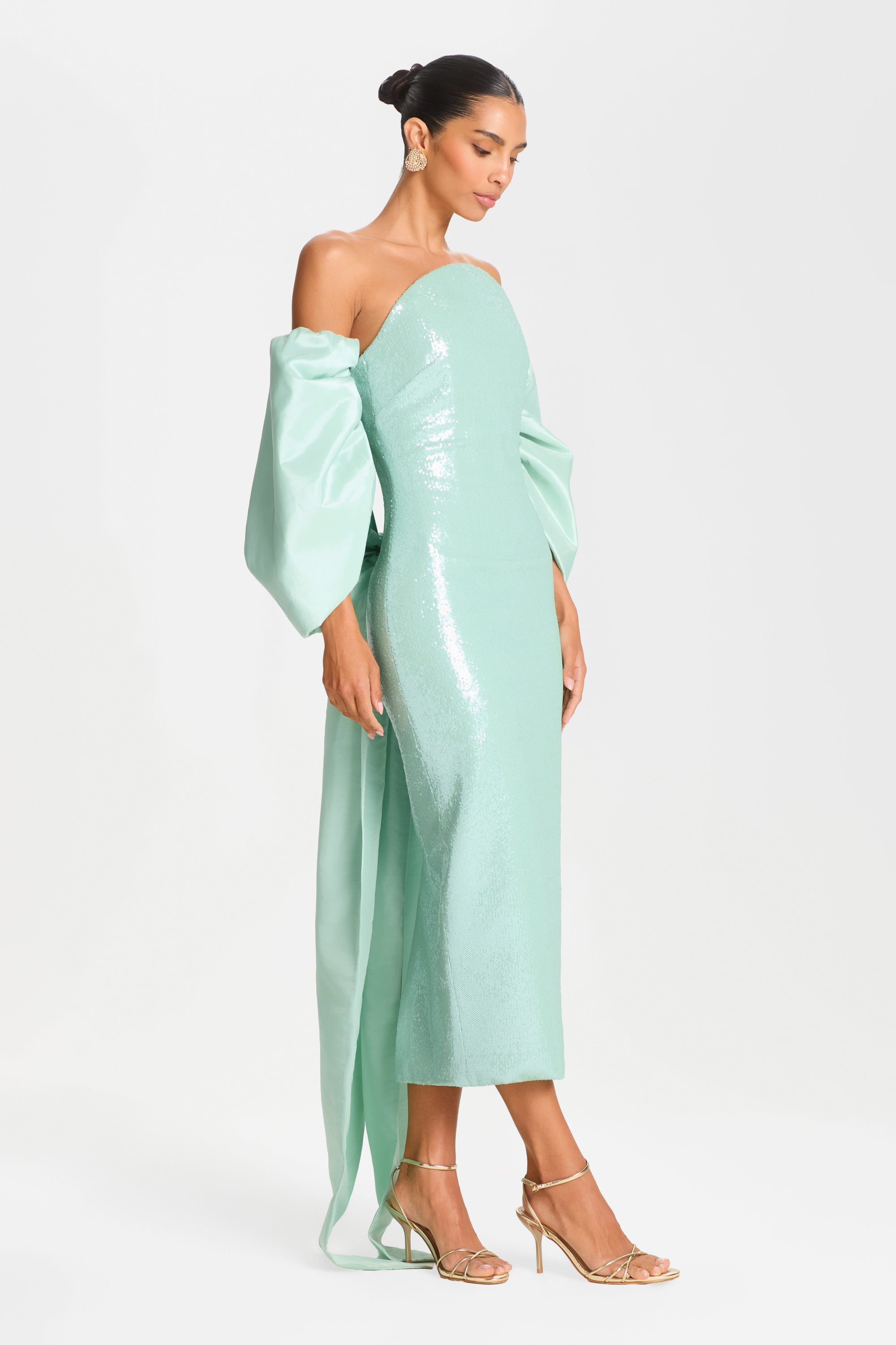 MIDI Dresses Layla Mint Dress