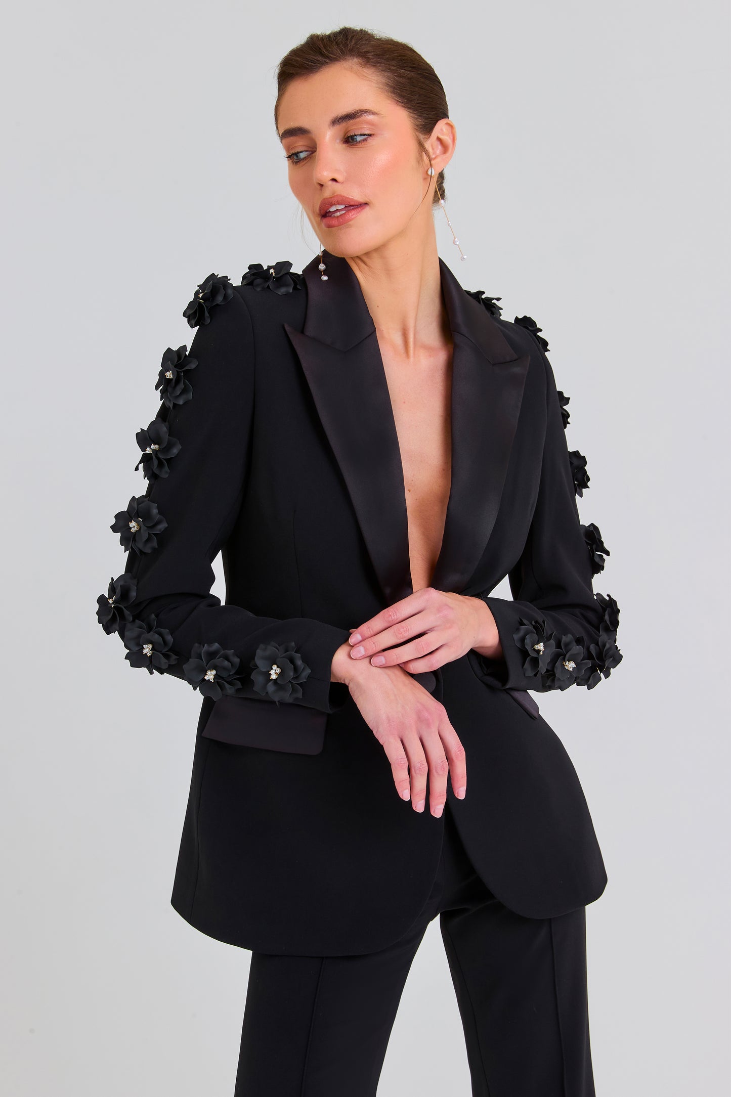 Leonie Black Blazer