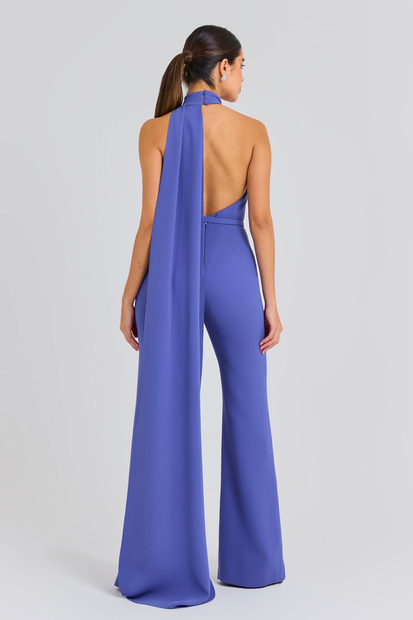 Lorrie Purple Jumpsuit