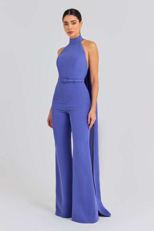 Lorrie Purple Jumpsuit