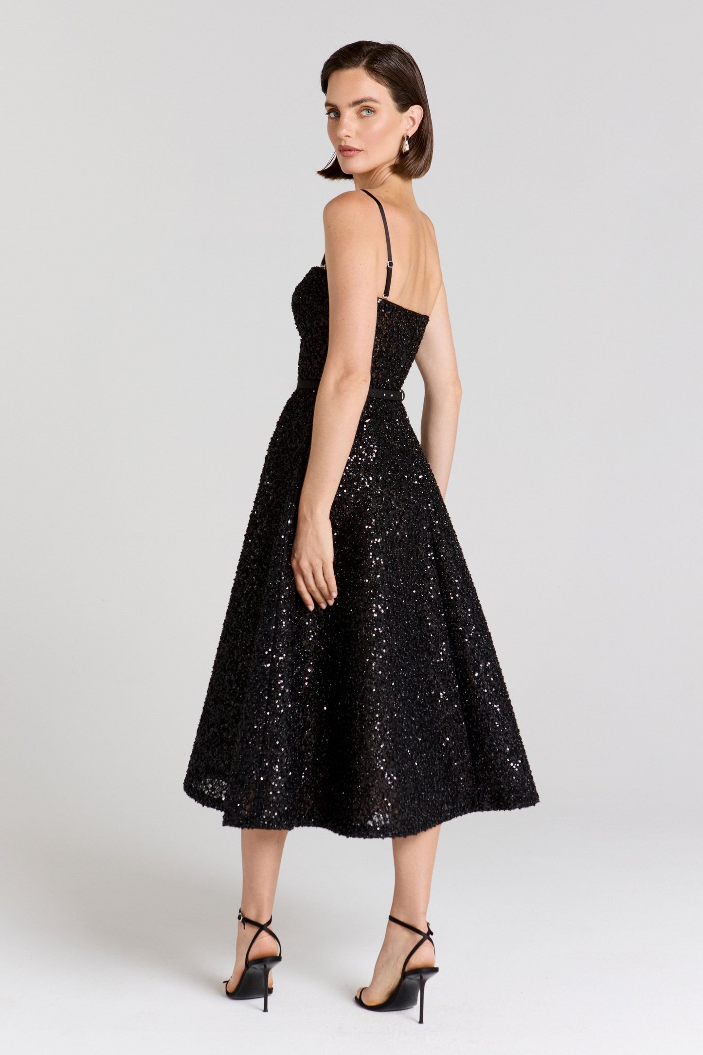 NADINE MERABI Dresses Marilyn Black Dress