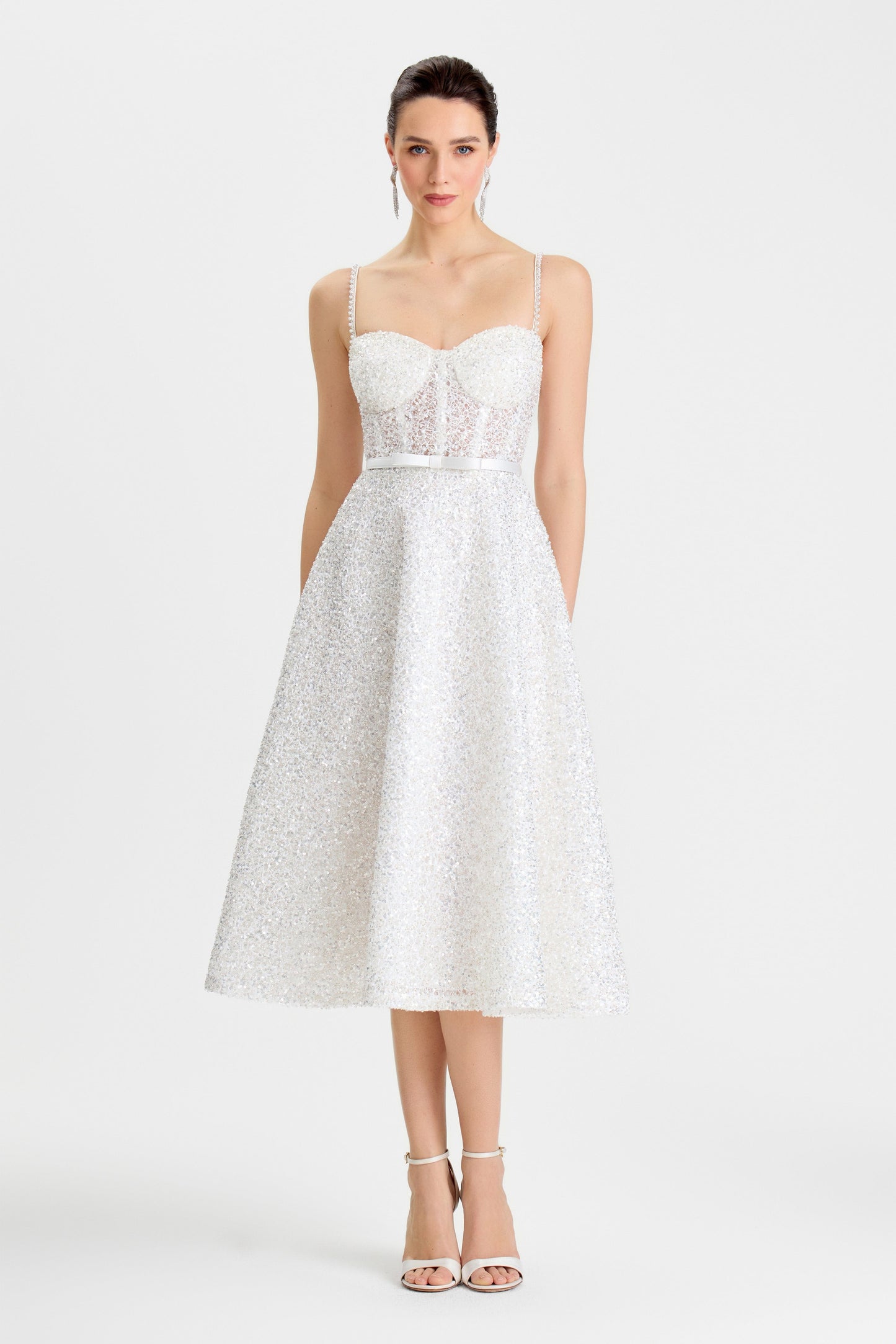 MIDI Dresses Marilyn White Dress