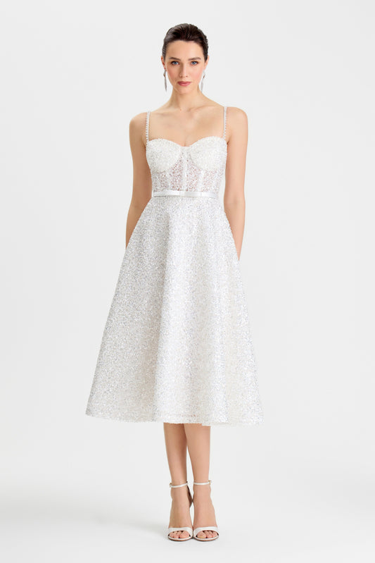 MIDI Dresses Marilyn White Dress