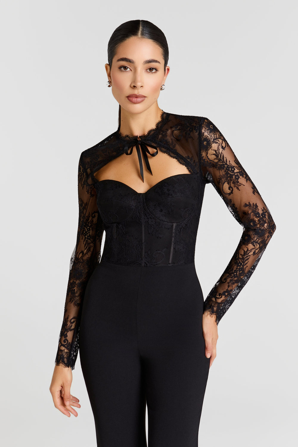 NADINE MERABI Jumpsuits Marissa Black Jumpsuit